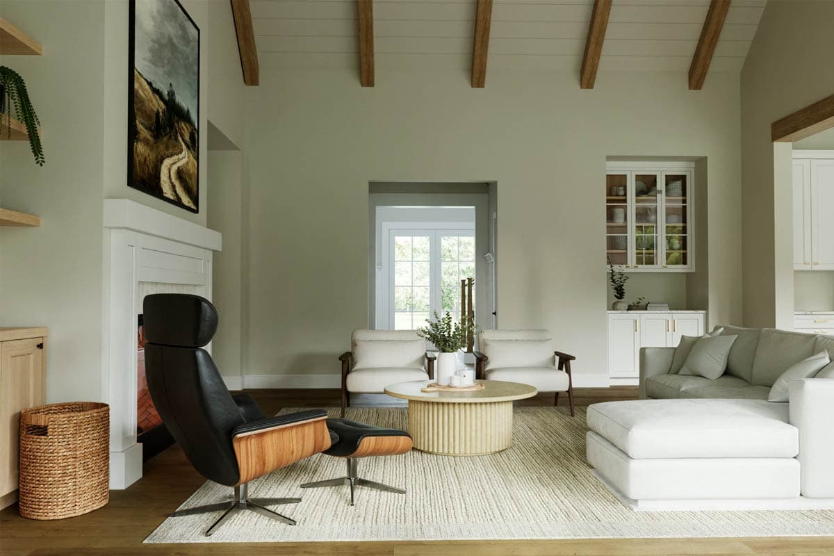 Plan 50238PH: 5-Bed Transitional House Plan with 2-Story Great Room - 4558 Sq Ft - Image #10 - Traditional, Transitional