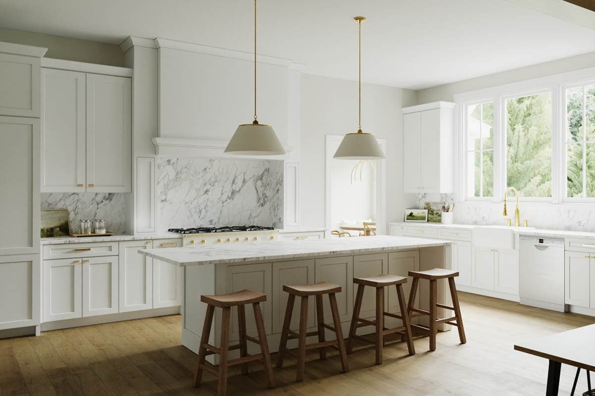 Plan 50238PH: 5-Bed Transitional House Plan with 2-Story Great Room - 4558 Sq Ft - Image #14 - Traditional, Transitional