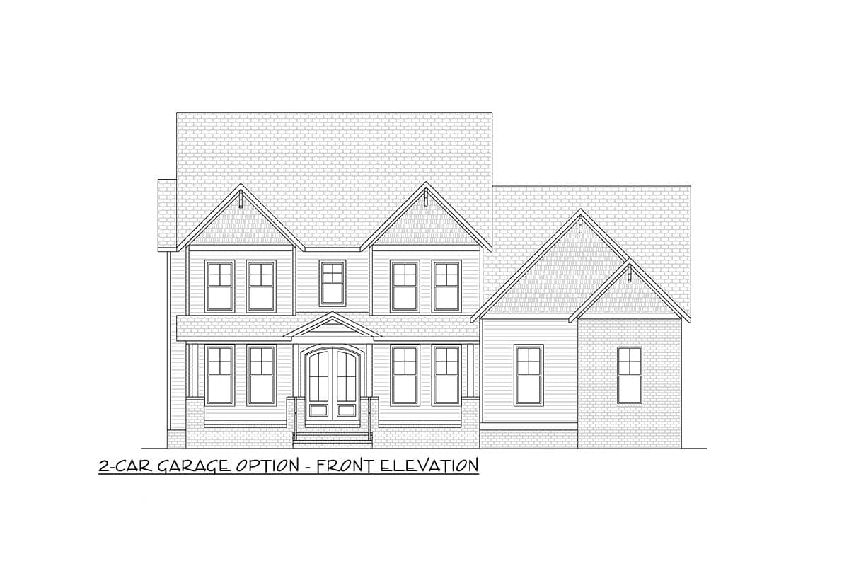 Plan 260031RVC: 5-Bedroom New American Craftsman House Plan Second Level Loft - 3432 Sq Ft - Image #36 - Craftsman, New American
