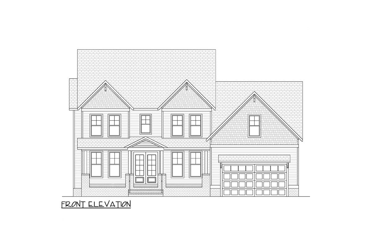 Plan 260031RVC: 5-Bedroom New American Craftsman House Plan Second Level Loft - 3432 Sq Ft - Image #34 - Craftsman, New American