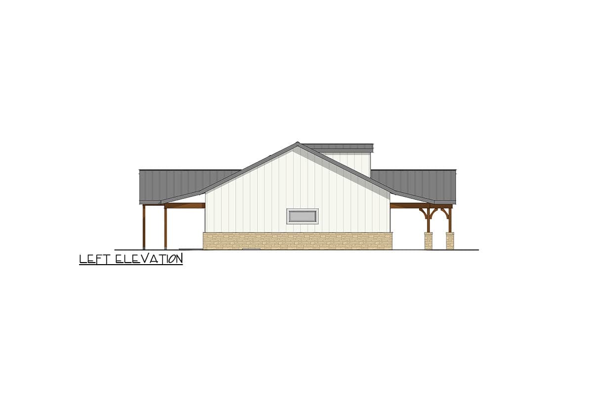Plan 405000FDC: Charming Country Craftsman Home with 4-Beds and Expansive Outdoor Living - Image #4 - Country, Craftsman, Ranch