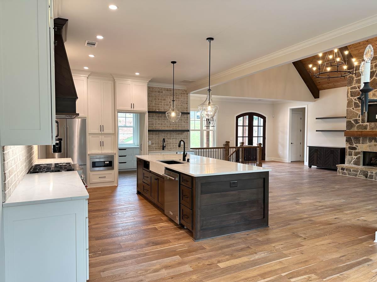 Plan 24420TW: 3-Bed New American House Plan with Outdoor Fireplace - 2802 Sq Ft - Image #12 - Mountain, New American