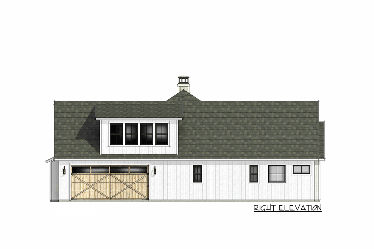 Plan 818164JSS: 4-Bed Contemporary House Plan with Roomy Culinary Center - 2930 Sq Ft - Image #9 - Contemporary, European, Transitional