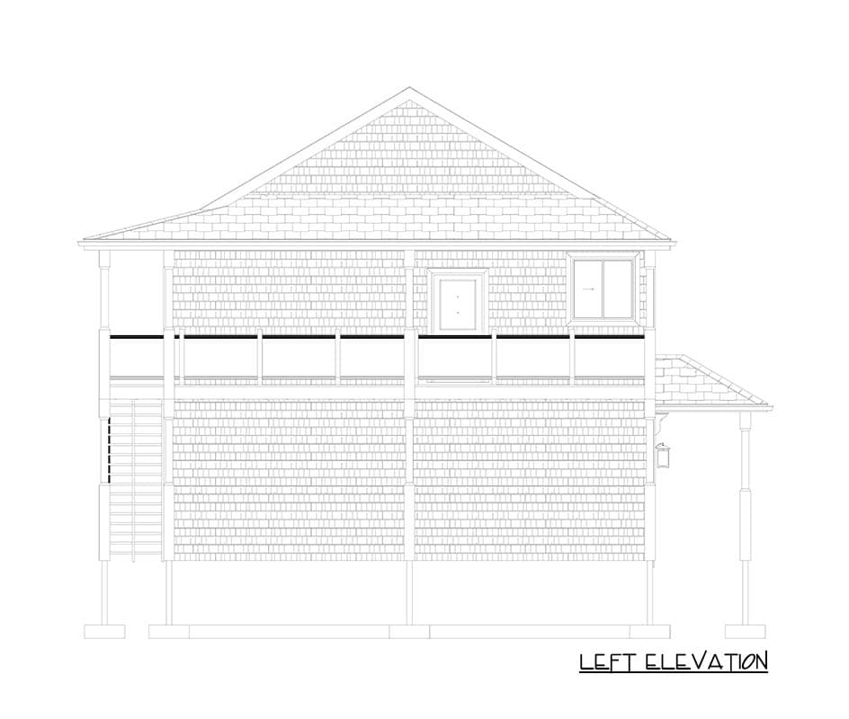 Plan 61630UT: 2-Bed Cape Cod House Plan with Great Room and Family Room - 1726 Sq Ft - Image #11 - Cape Cod, Shingle