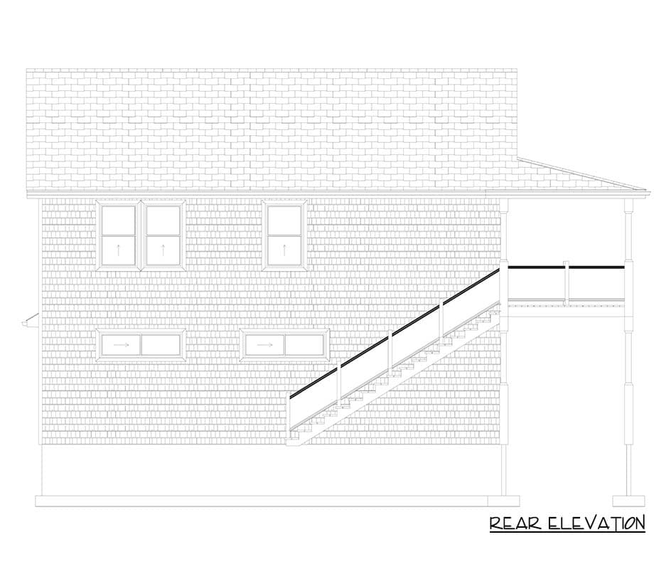 Plan 61630UT: 2-Bed Cape Cod House Plan with Great Room and Family Room - 1726 Sq Ft - Image #12 - Cape Cod, Shingle