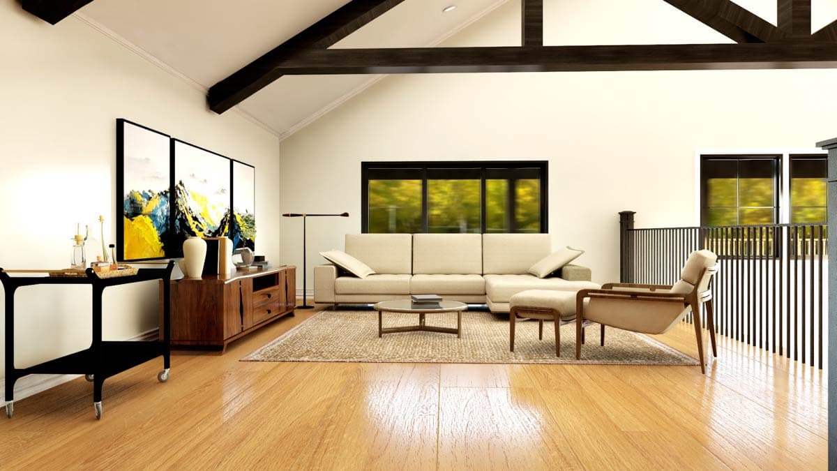 Plan 135356GRA: 4-Bed Barndominium House Plan with Attached 2-Bed Apartment - 7781 Sq Ft - Image #14 - Barndominium, Mountain, New American