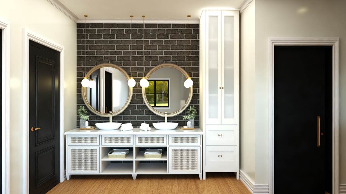 Plan 135356GRA: 4-Bed Barndominium House Plan with Attached 2-Bed Apartment - 7781 Sq Ft - Image #17 - Barndominium, Mountain, New American