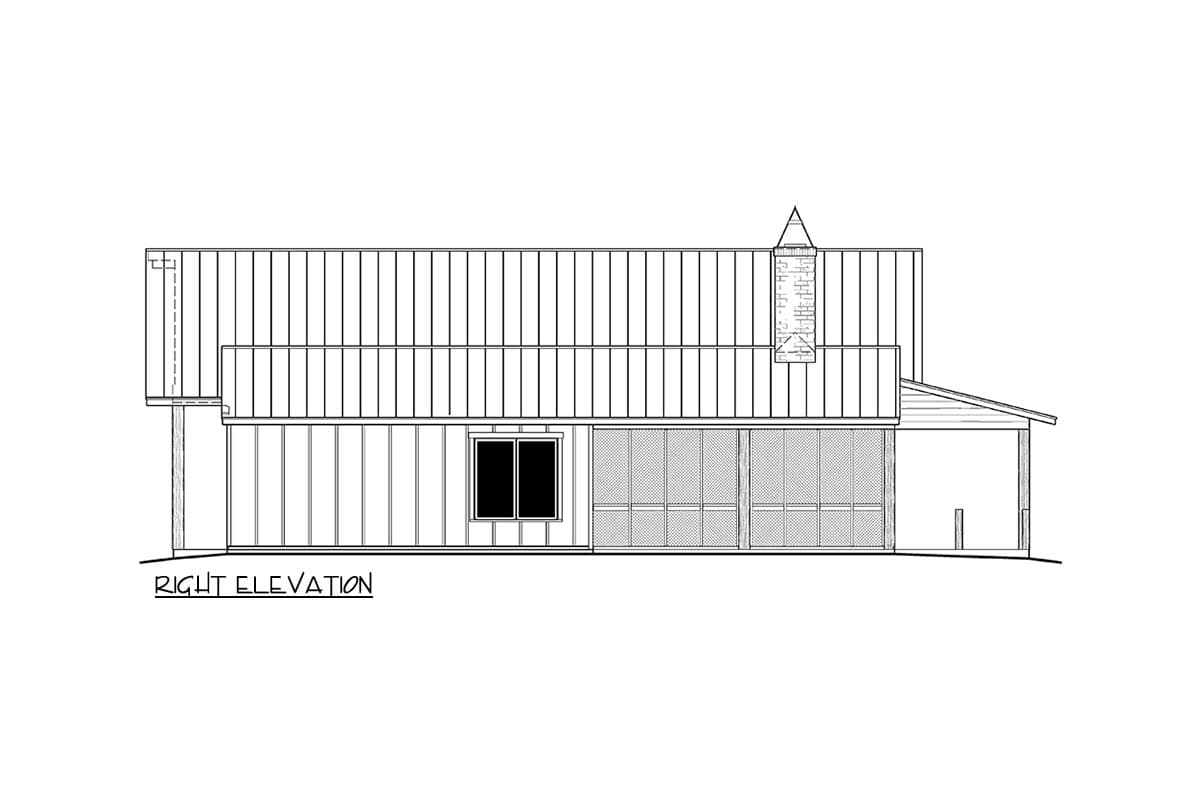 Plan 510257WDY: Single-Story Rustic Ranch with Wrap-Around Porch - 2250 Sq Ft - Image #5 - Ranch, Rustic