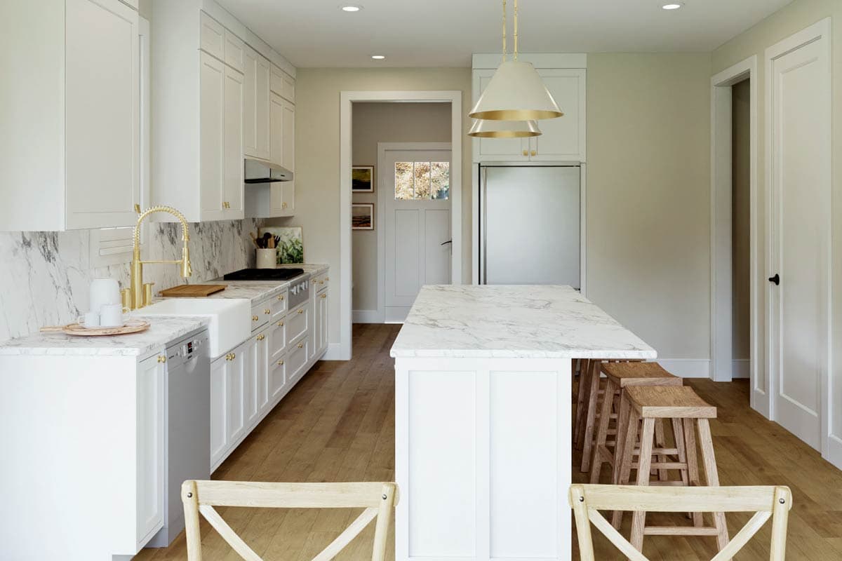 Plan 50239PH: 4-Bed New American House Plan with Optional Rear Porch - 2264 Sq Ft - Image #15 - Country, Farmhouse, New American