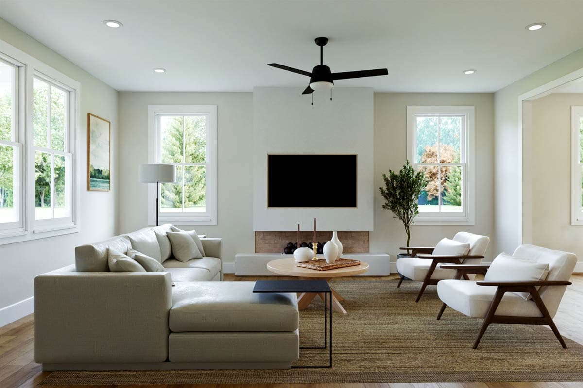 Plan 50239PH: 4-Bed New American House Plan with Optional Rear Porch - 2264 Sq Ft - Image #11 - Country, Farmhouse, New American