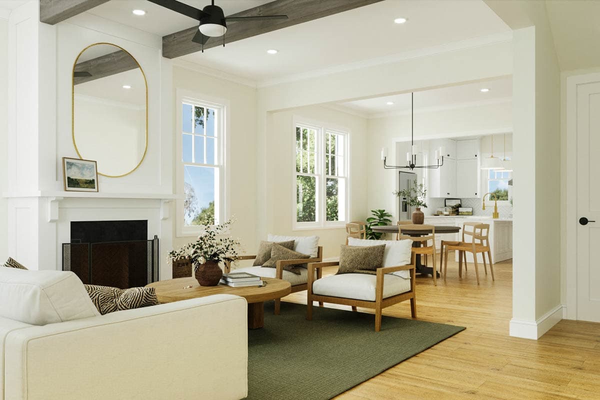 Plan 50240PH: 5-Bed Modern Farmhouse Plan with Versatile Open Floor Plan Layout - 2770 Sq Ft - Image #6 - Modern Farmhouse