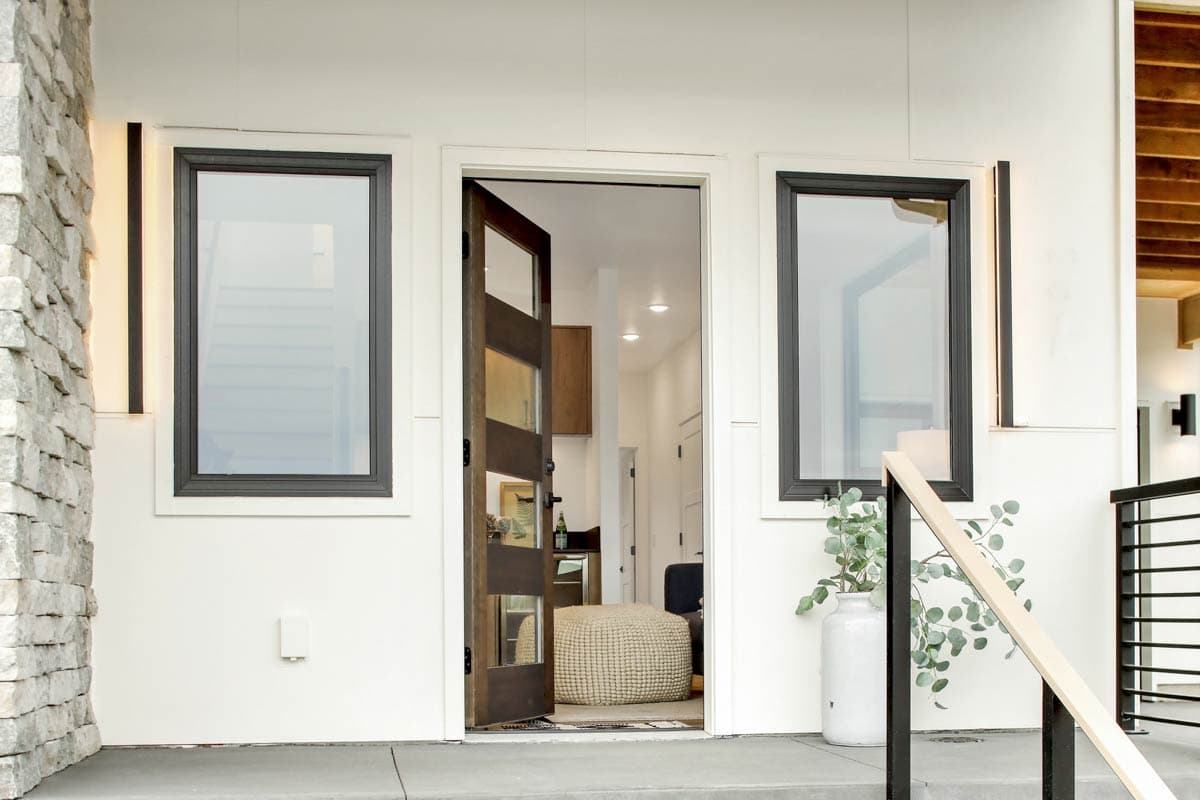 Plan 280225JWD: Two-Story 2-Bed Contemporary House Plan with Sloped Ceilings - 1387 Sq Ft - Image #6 - Contemporary