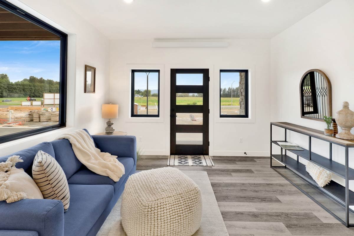 Plan 280225JWD: Two-Story 2-Bed Contemporary House Plan with Sloped Ceilings - 1387 Sq Ft - Image #19 - Contemporary