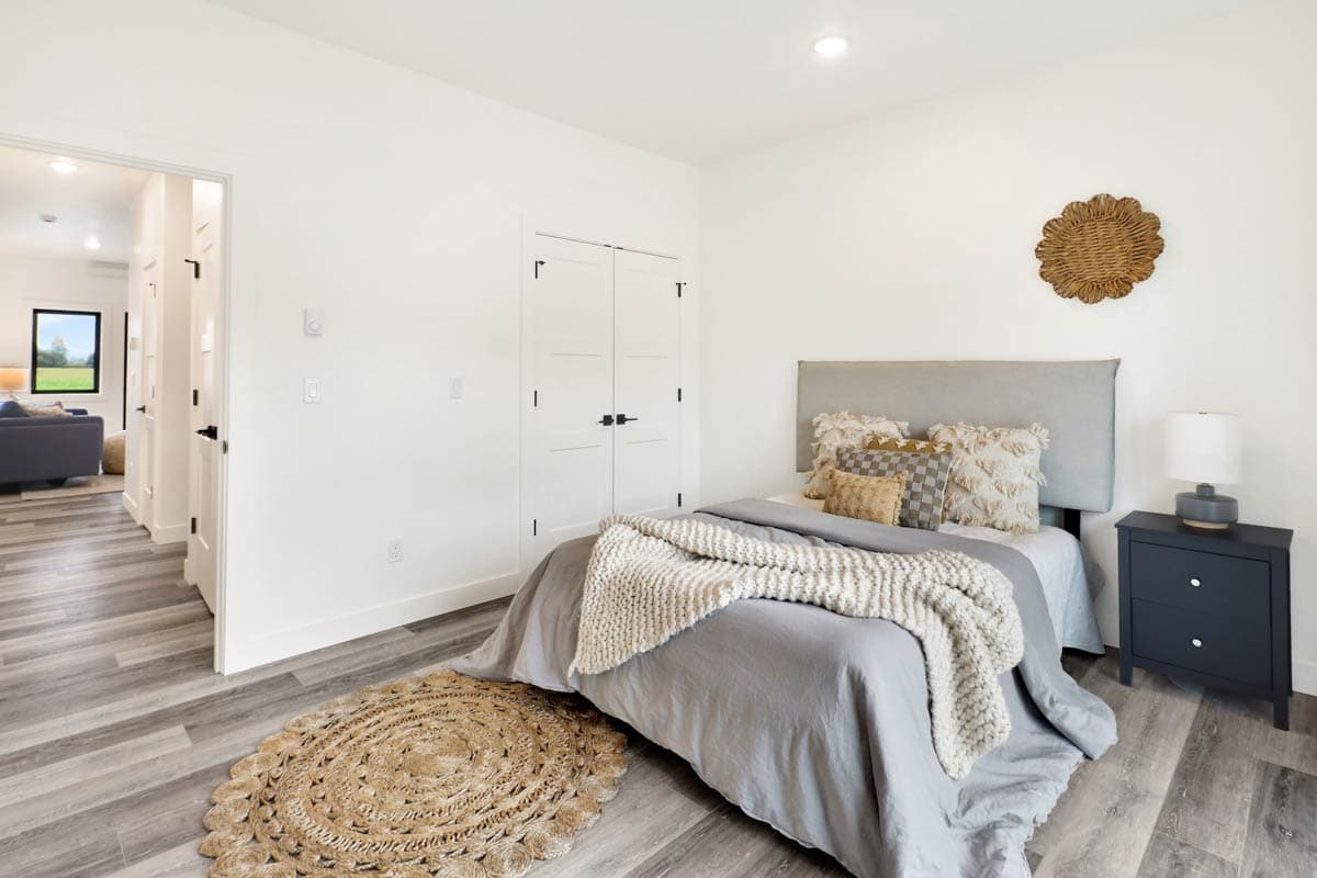 Plan 280225JWD: Two-Story 2-Bed Contemporary House Plan with Sloped Ceilings - 1387 Sq Ft - Image #21 - Contemporary