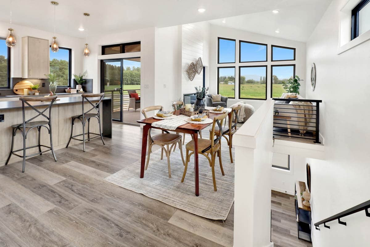 Plan 280225JWD: Two-Story 2-Bed Contemporary House Plan with Sloped Ceilings - 1387 Sq Ft - Image #24 - Contemporary