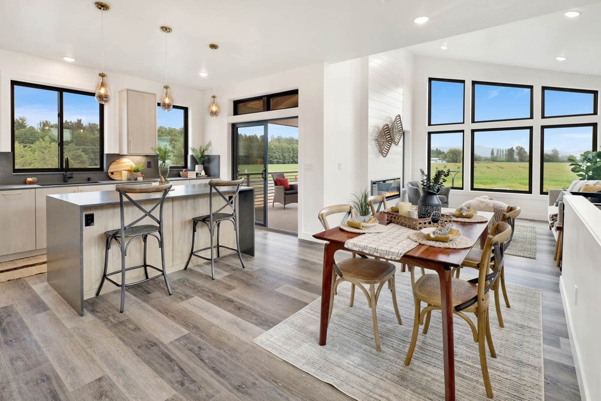 Plan 280225JWD: Two-Story 2-Bed Contemporary House Plan with Sloped Ceilings - 1387 Sq Ft - Image #25 - Contemporary