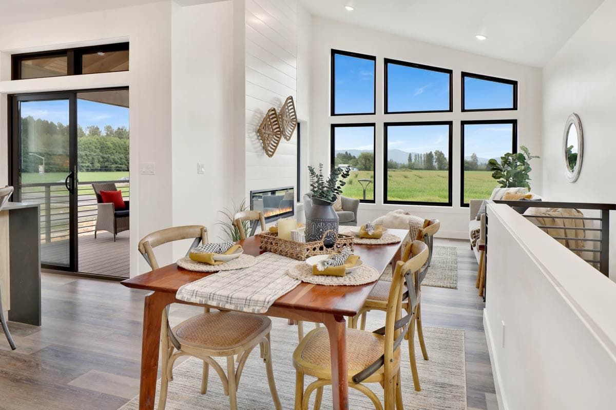 Plan 280225JWD: Two-Story 2-Bed Contemporary House Plan with Sloped Ceilings - 1387 Sq Ft - Image #26 - Contemporary