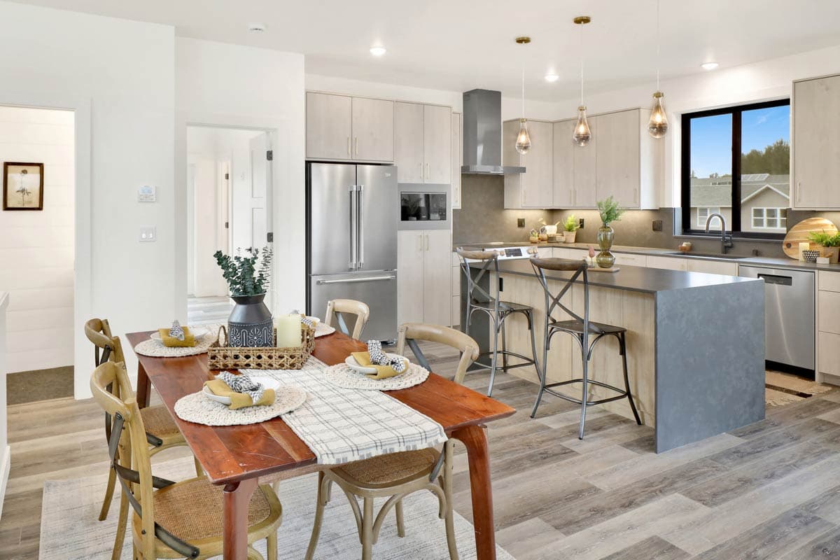 Plan 280225JWD: Two-Story 2-Bed Contemporary House Plan with Sloped Ceilings - 1387 Sq Ft - Image #32 - Contemporary