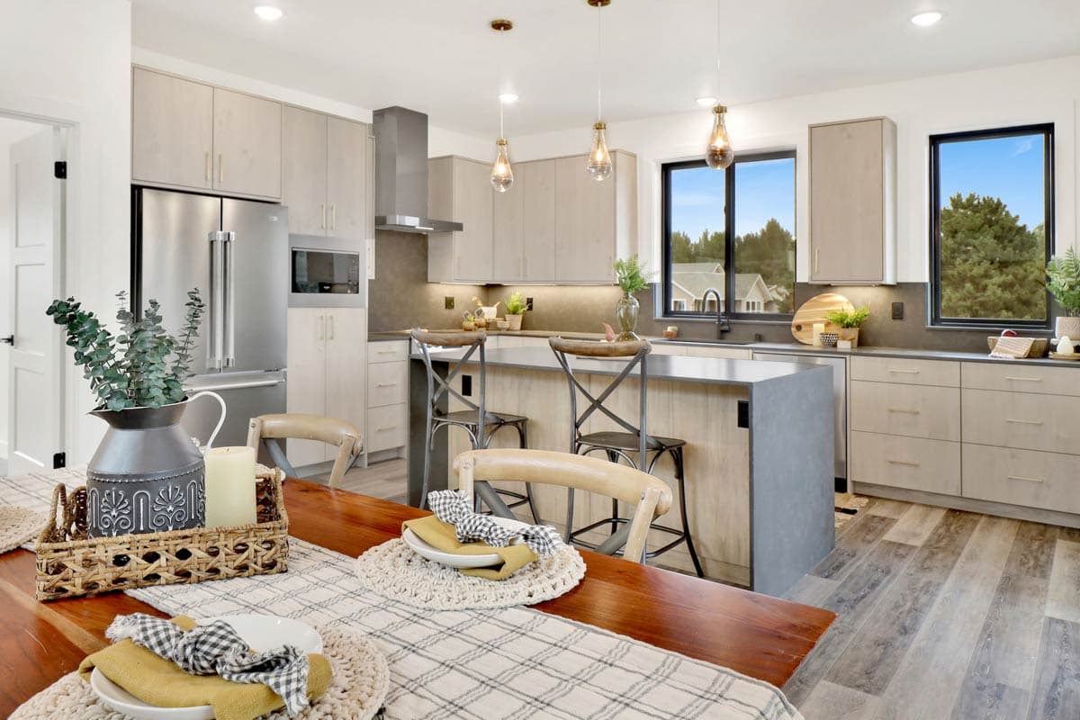 Plan 280225JWD: Two-Story 2-Bed Contemporary House Plan with Sloped Ceilings - 1387 Sq Ft - Image #33 - Contemporary