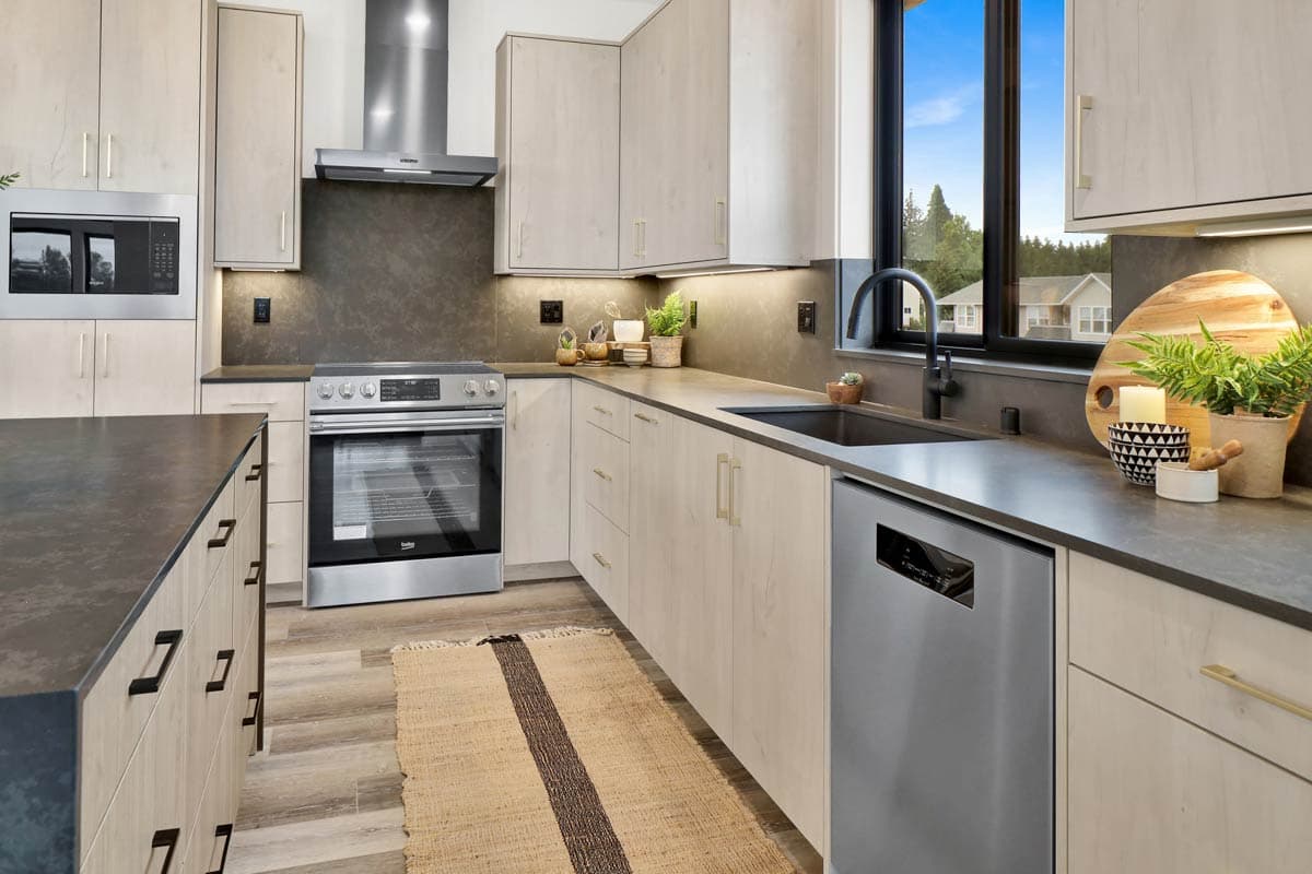 Plan 280225JWD: Two-Story 2-Bed Contemporary House Plan with Sloped Ceilings - 1387 Sq Ft - Image #34 - Contemporary