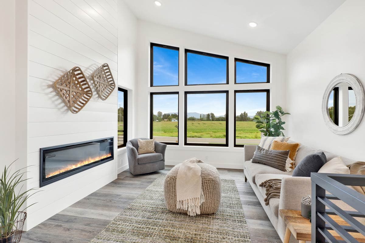 Plan 280225JWD: Two-Story 2-Bed Contemporary House Plan with Sloped Ceilings - 1387 Sq Ft - Image #38 - Contemporary