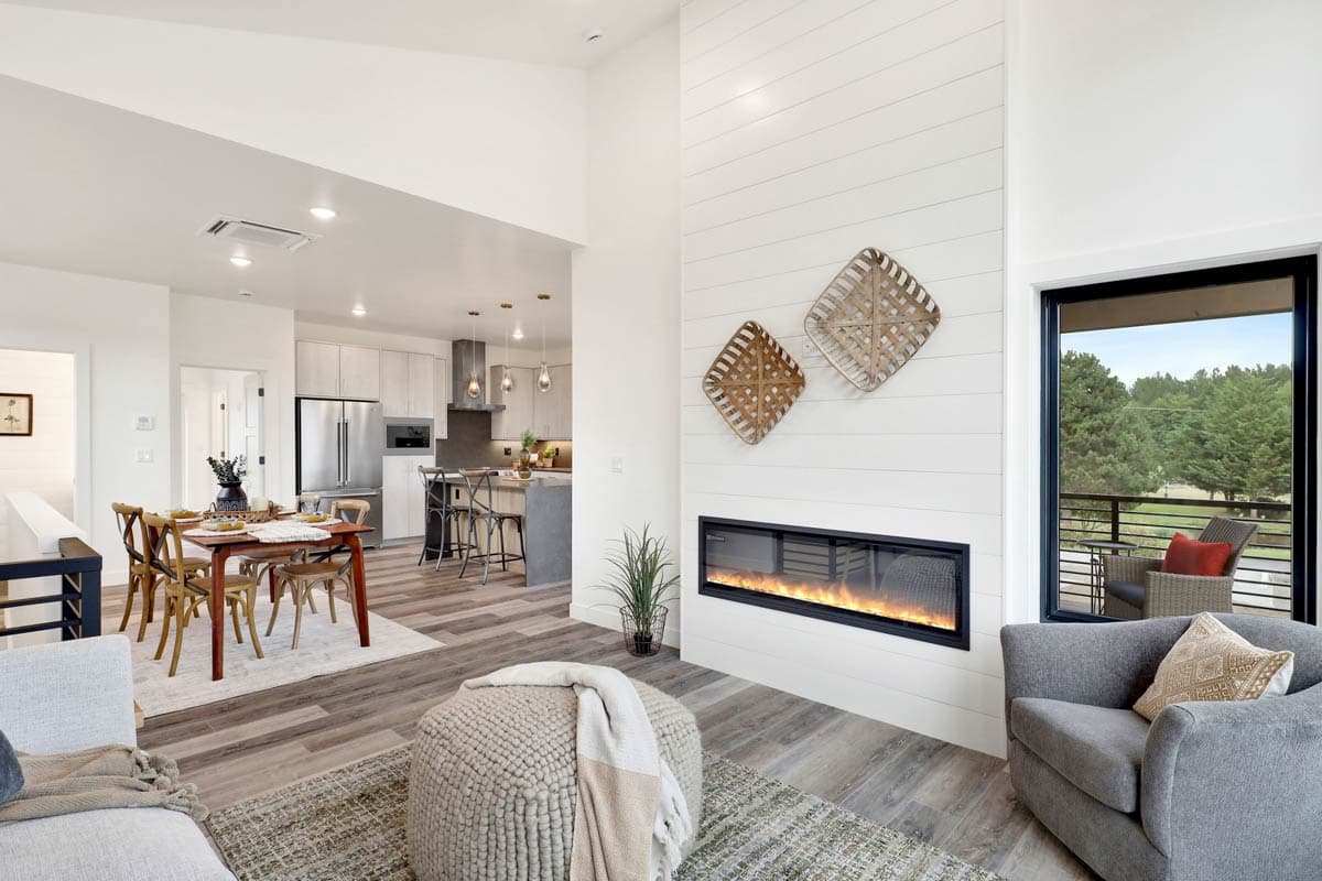 Plan 280225JWD: Two-Story 2-Bed Contemporary House Plan with Sloped Ceilings - 1387 Sq Ft - Image #39 - Contemporary