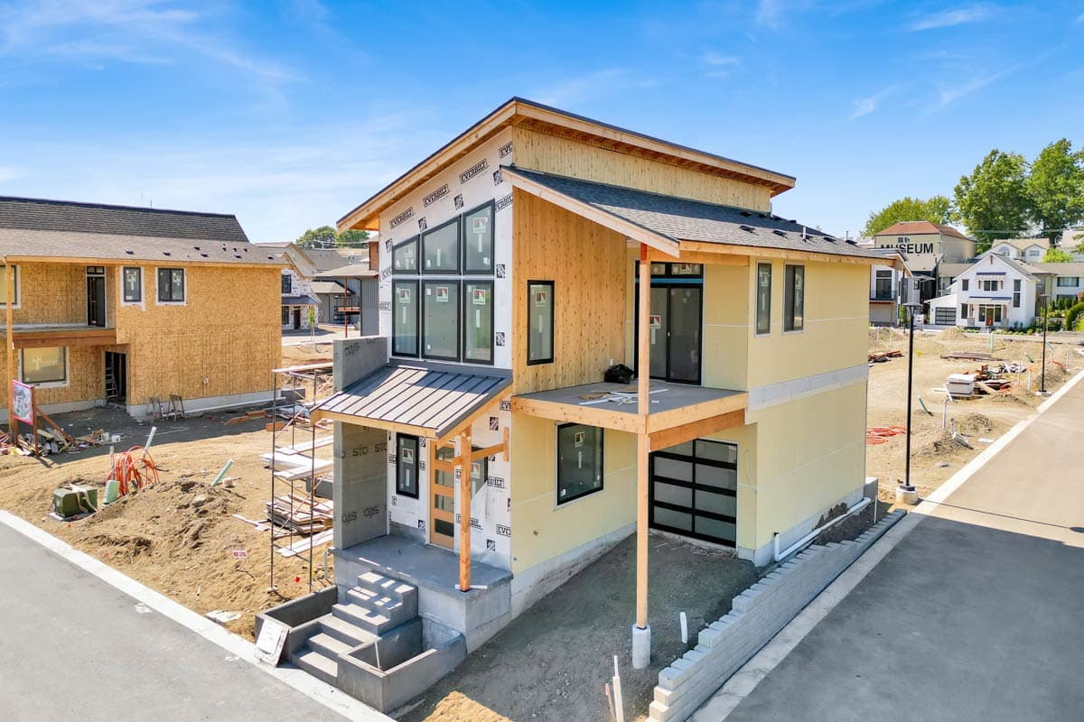 Plan 280225JWD: Two-Story 2-Bed Contemporary House Plan with Sloped Ceilings - 1387 Sq Ft - Image #57 - Contemporary