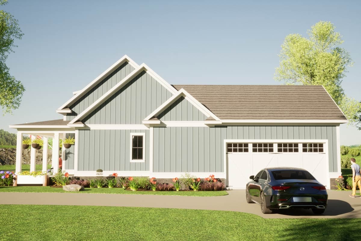Plan 86415HH: 4-Bed Country Farmhouse Plan with Wrap Around Porch ...