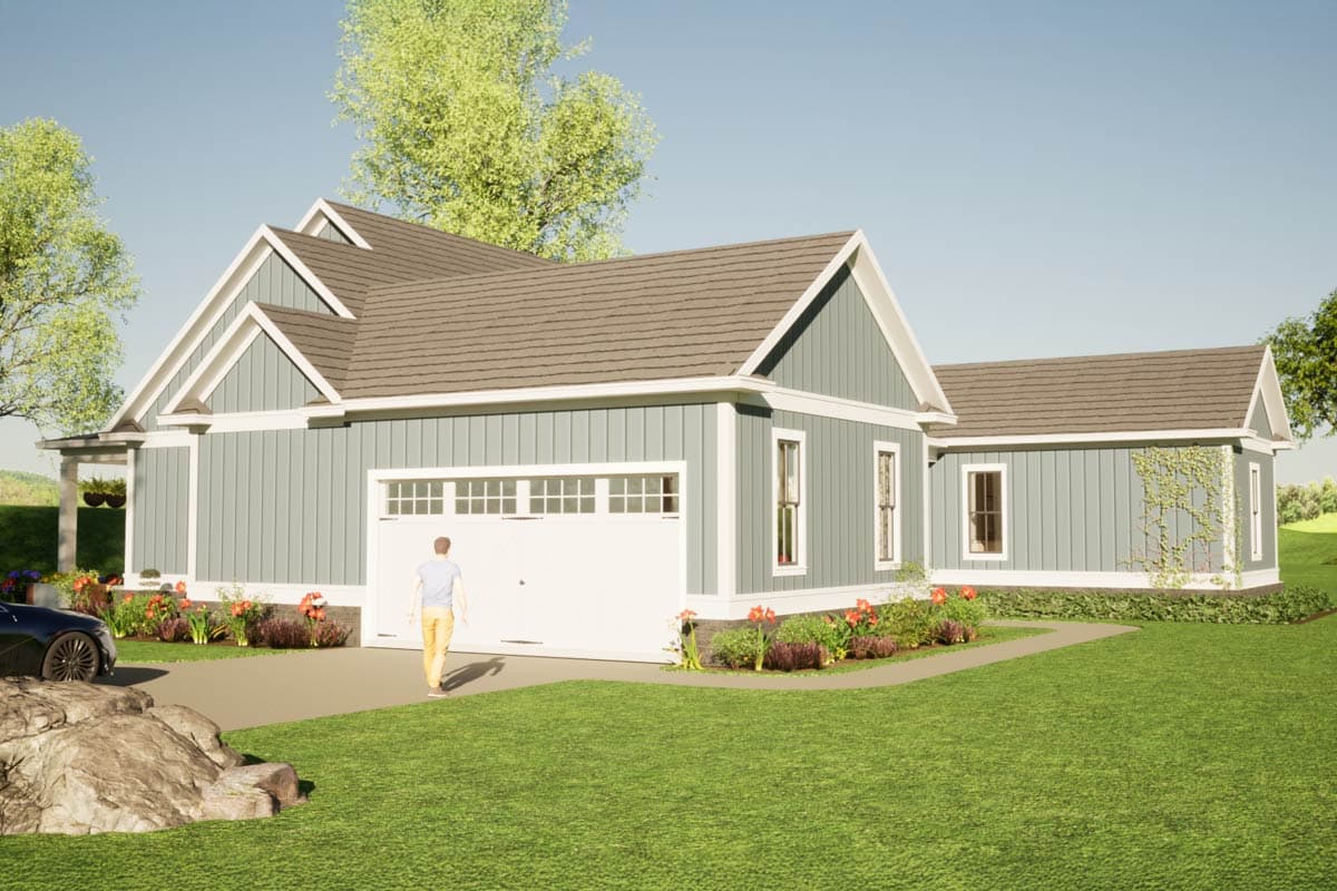 Plan 86415HH: 4-Bed Country Farmhouse Plan with Wrap Around Porch ...