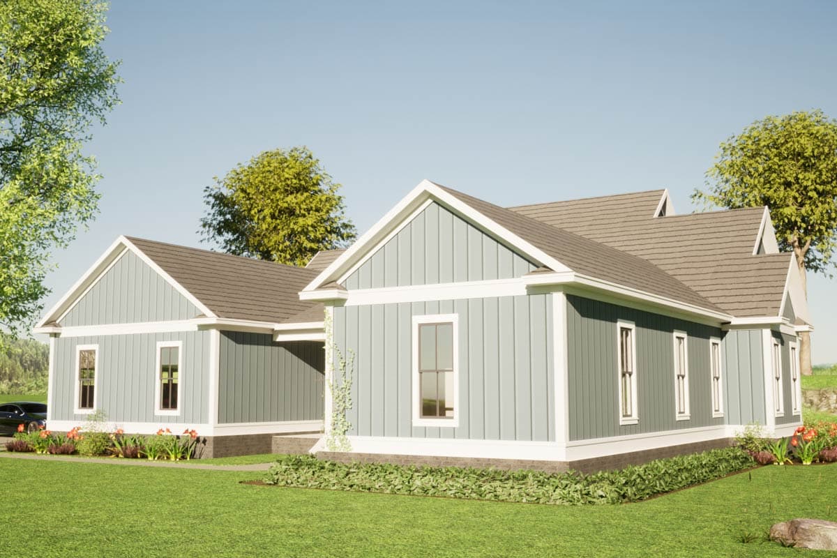 Plan 86415HH: 4-Bed Country Farmhouse Plan with Wrap Around Porch ...