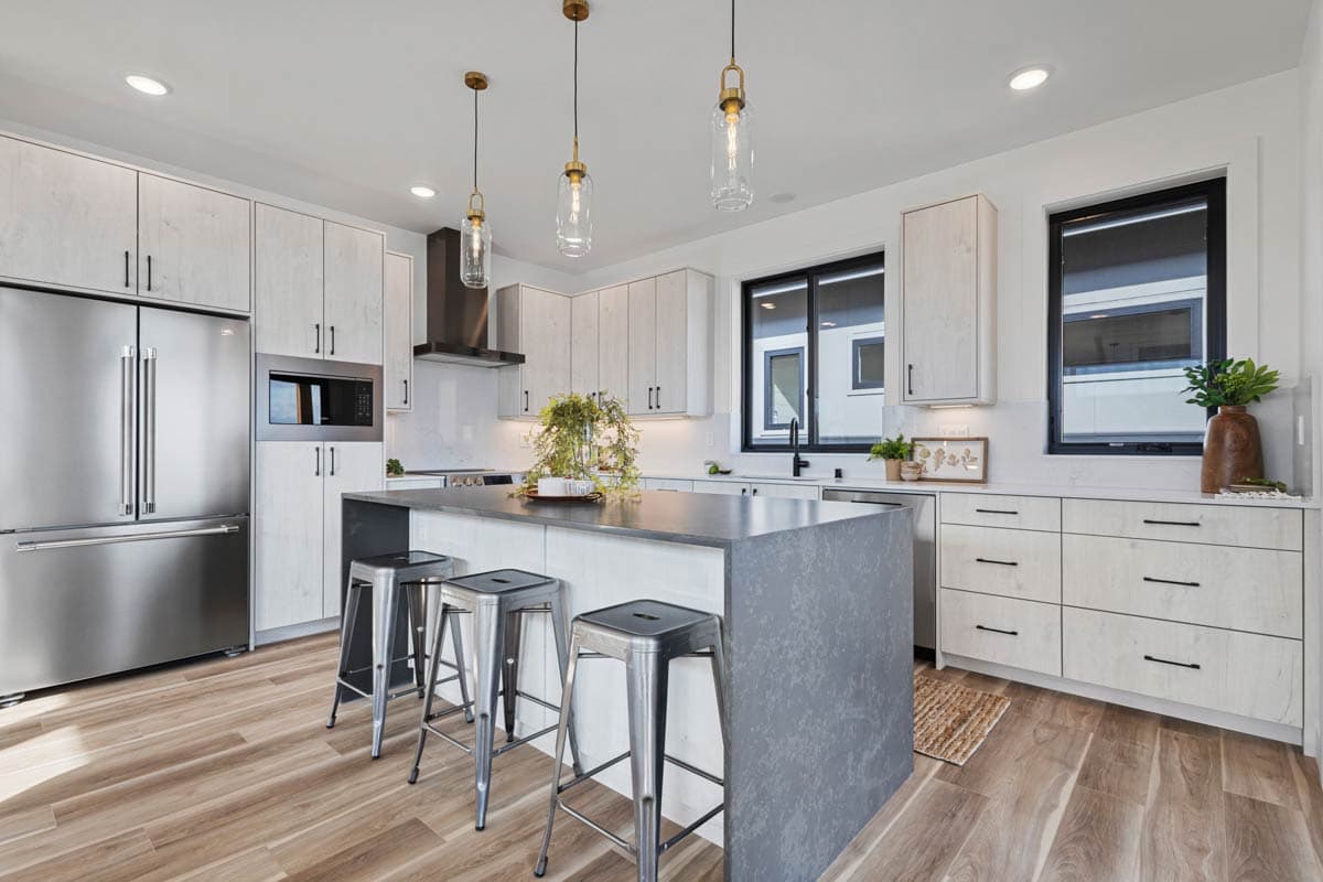 Plan 280226JWD: Stylish 2-Bedroom Contemporary House Plan with Spacious Deck and Balcony - Image #8 - Contemporary, Modern, Northwest