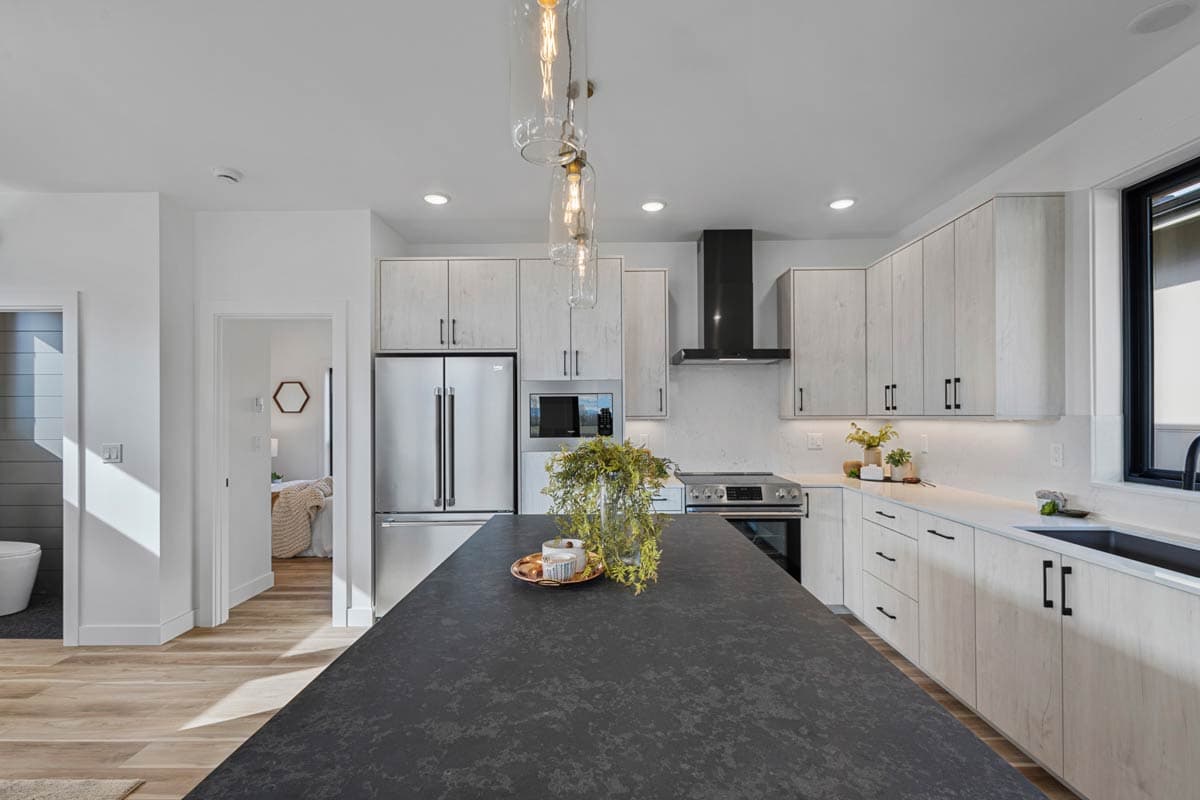 Plan 280226JWD: Stylish 2-Bedroom Contemporary House Plan with Spacious Deck and Balcony - Image #9 - Contemporary, Modern, Northwest