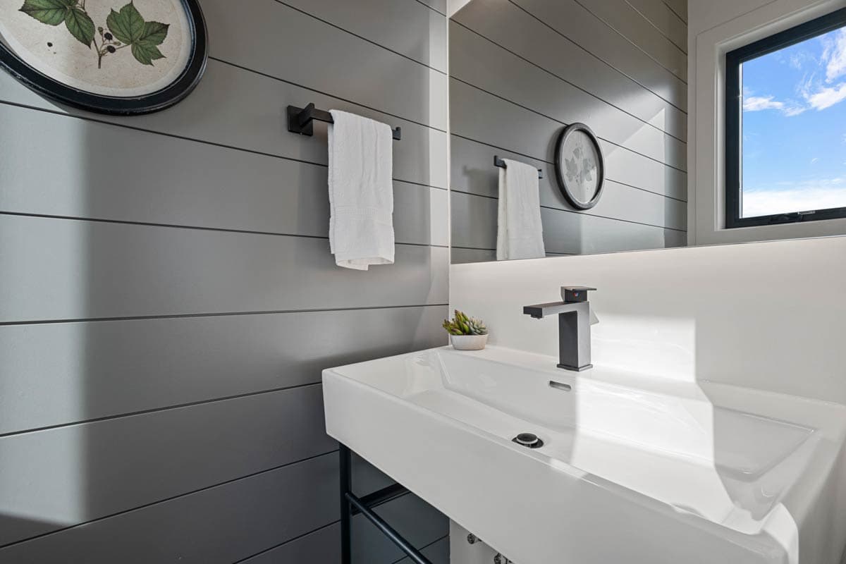 Plan 280226JWD: Stylish 2-Bedroom Contemporary House Plan with Spacious Deck and Balcony - Image #17 - Contemporary, Modern, Northwest