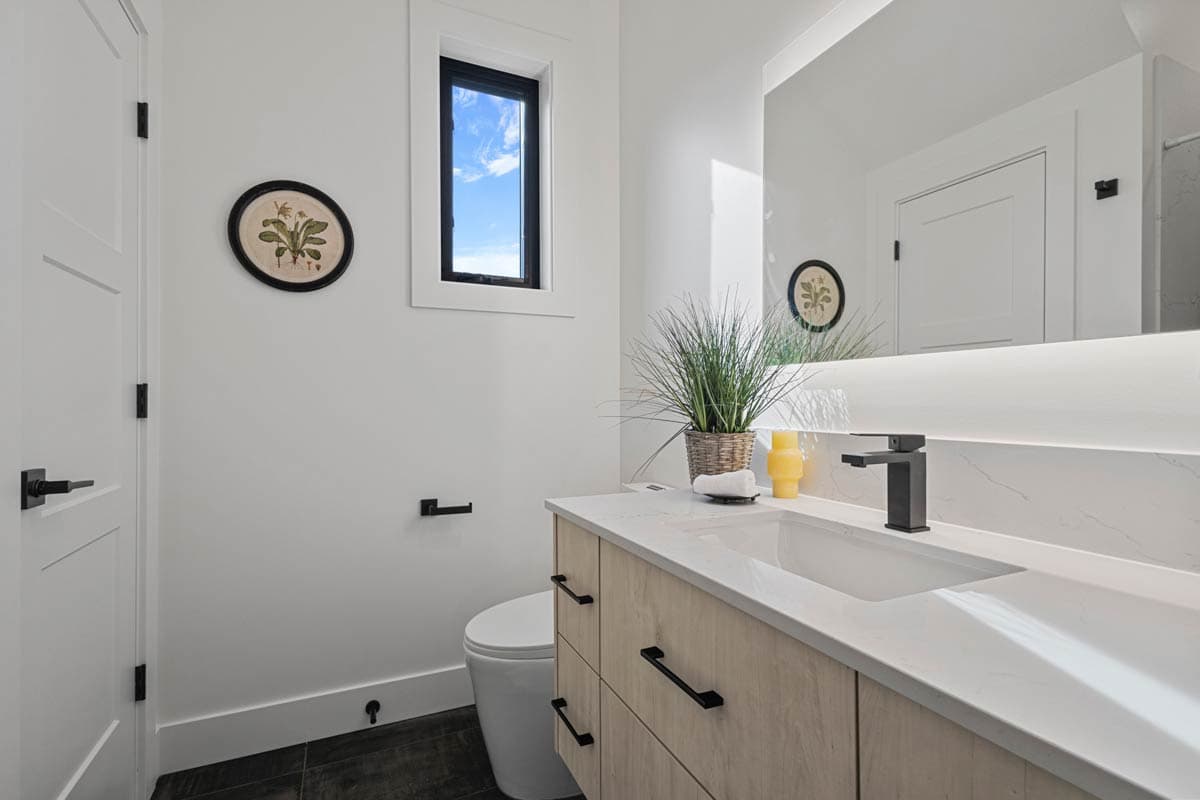 Plan 280226JWD: Stylish 2-Bedroom Contemporary House Plan with Spacious Deck and Balcony - Image #26 - Contemporary, Modern, Northwest