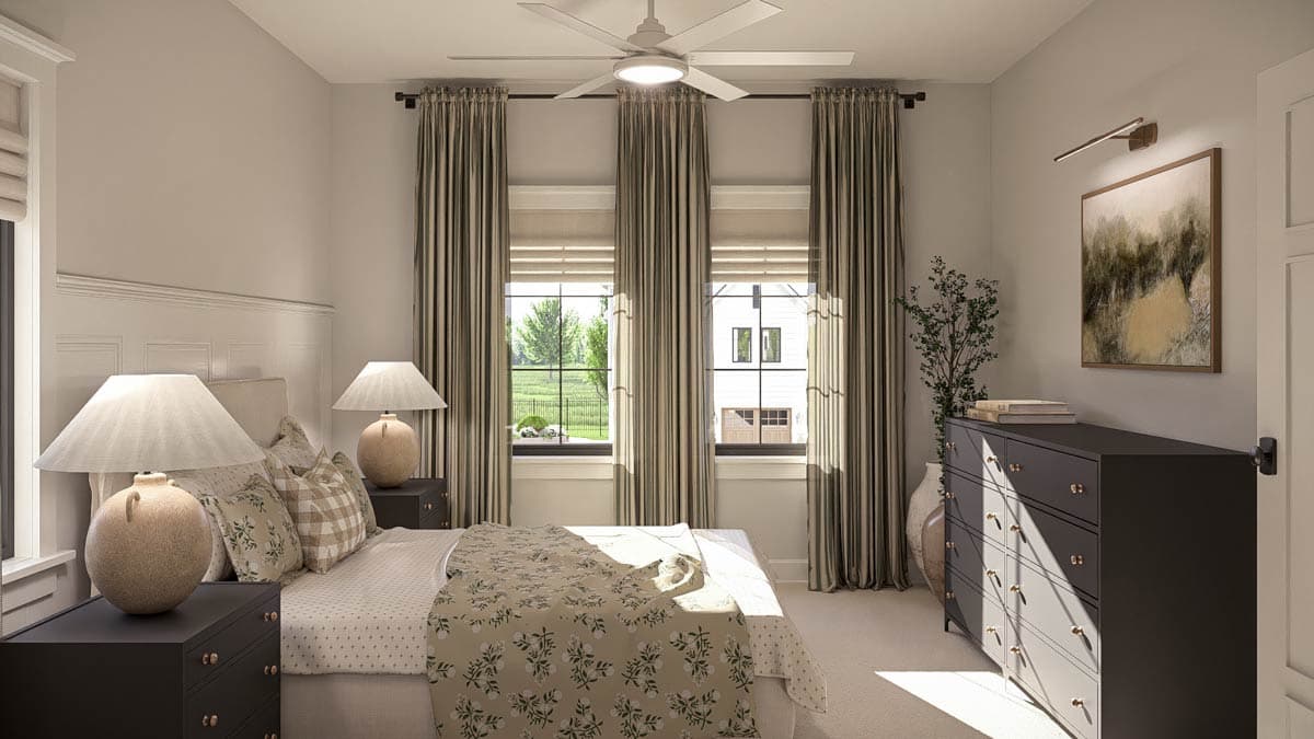 Plan 623516DJ: Contemporary Carriage House Plan with 1-bedroom - Image #17 - Carriage, Contemporary, French Country