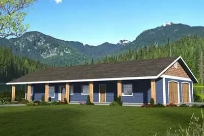 3-Bed Traditional House Plan with Finished Walkout Lower Level - 2880 Sq Ft