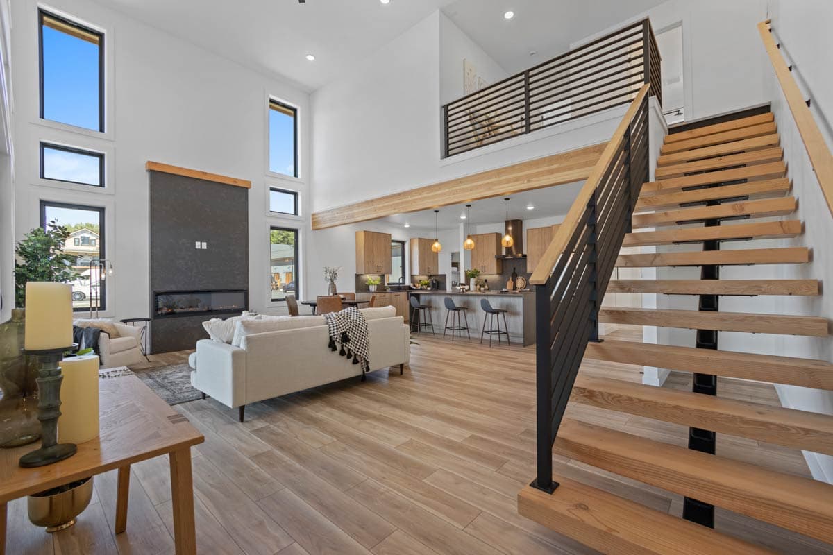 Plan 280232JWD: Open-Concept 4-Bedroom Contemporary Northwest with Split Bedrooms and Rear Covered Patio - Image #9 - Contemporary, Northwest