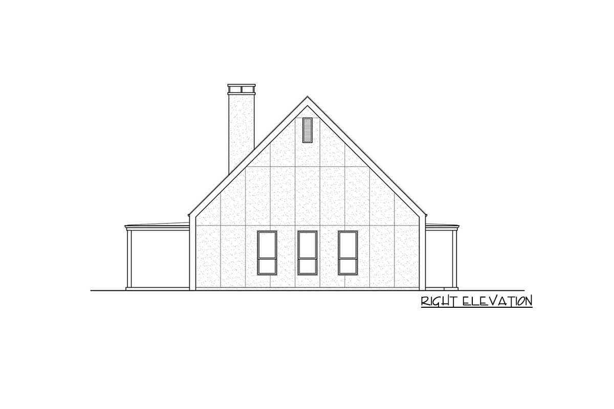 Plan 280233JWD: 3-Bedroom Barndominium Home Plan with Rear Porch and Open Layout  - Image #5 - Barndominium, Country, Scandinavian
