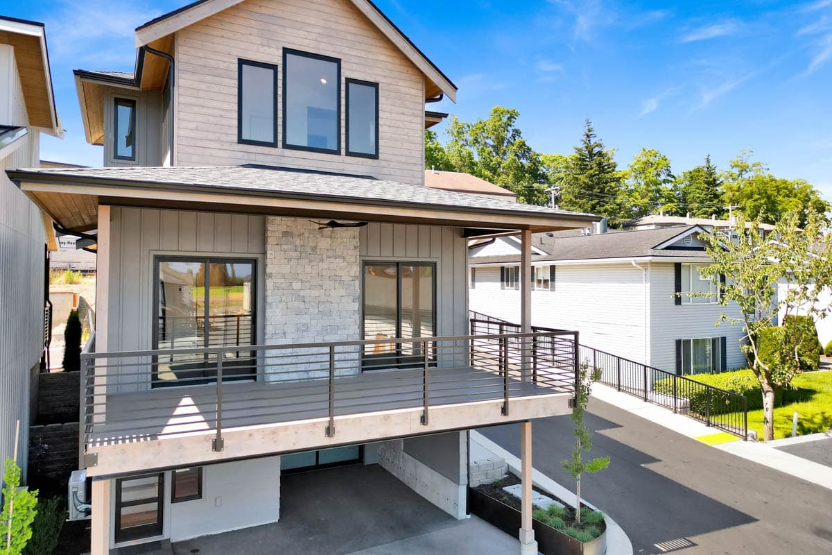 Plan 280236JWD: Narrow Three-Story Contemporary Modern House Plan with Office and Dual Decks - Image #13 - Contemporary, Northwest