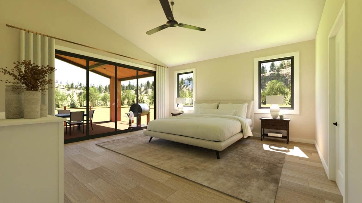 Plan 135359GRA: Contemporary Mountain House Plan with Finished Lower Level - 3336 Sq Ft - Image #10 - Contemporary, Mountain