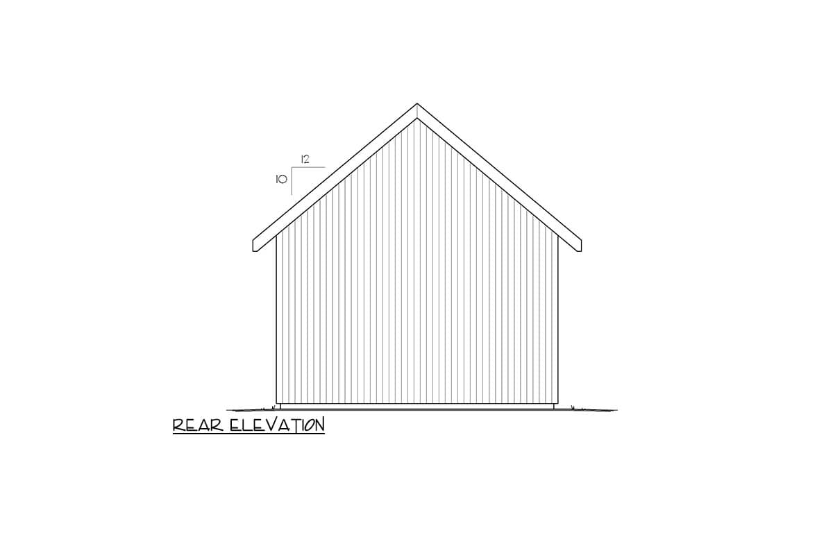 Plan 833075WAT: 1-Bed Tiny Home Under 400 Sq Ft - Image #5 - Cabin, Country, Modern