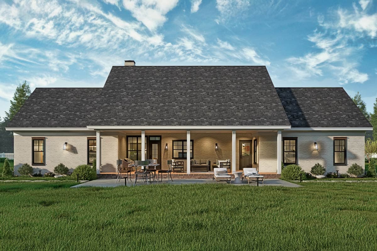 Plan 25890GE: 3-Bed Modern Farmhouse Plan with Jack & Jill Bathroom - 1682 sq Ft - Image #15 - Farmhouse, Modern Farmhouse