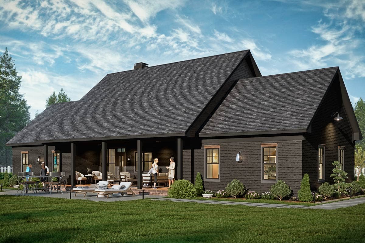 Plan 25890GE: 3-Bed Modern Farmhouse Plan with Jack & Jill Bathroom - 1682 sq Ft - Image #10 - Farmhouse, Modern Farmhouse