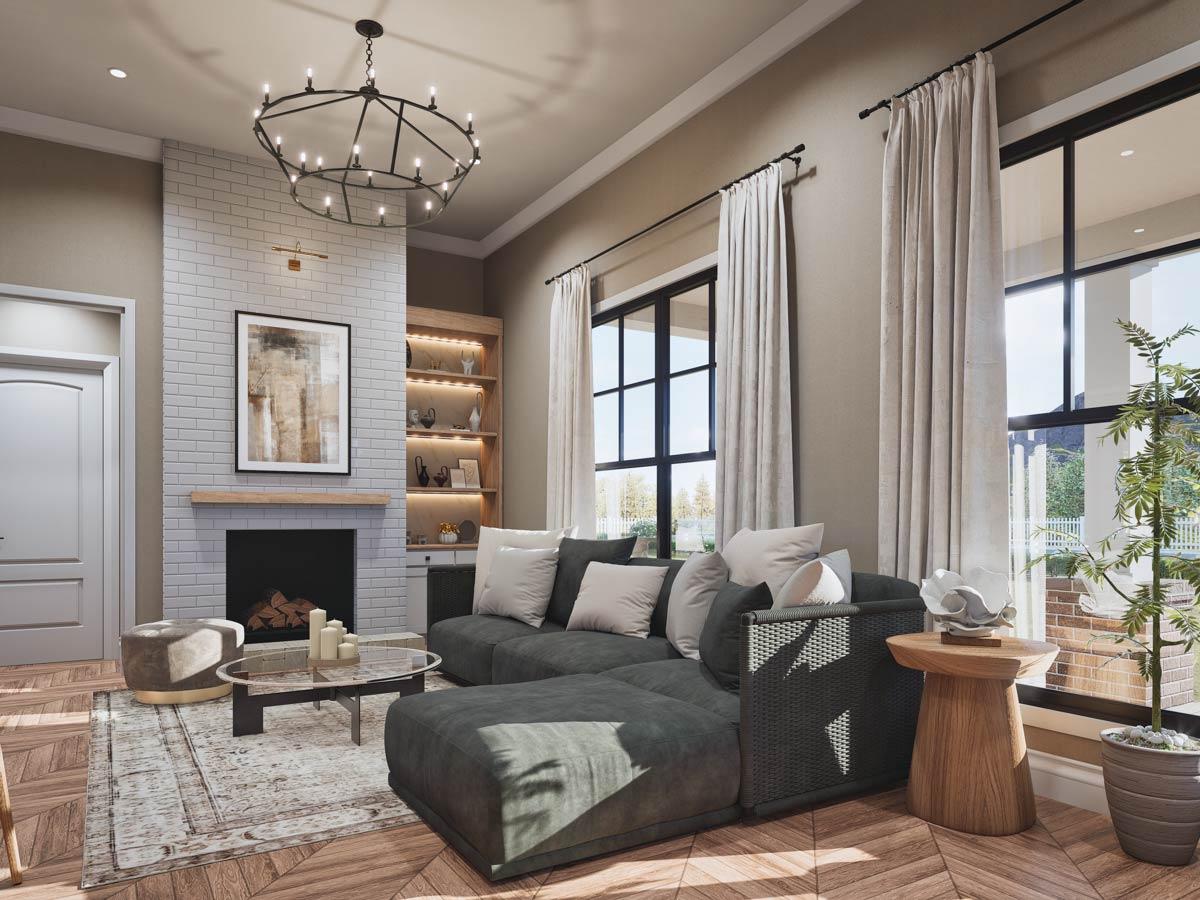 Plan 25890GE: 3-Bed Modern Farmhouse Plan with Jack & Jill Bathroom - 1682 sq Ft - Image #21 - Farmhouse, Modern Farmhouse