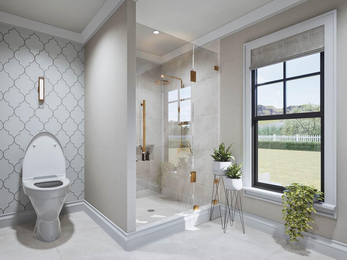 Plan 25890GE: 3-Bed Modern Farmhouse Plan with Jack & Jill Bathroom - 1682 sq Ft - Image #29 - Farmhouse, Modern Farmhouse