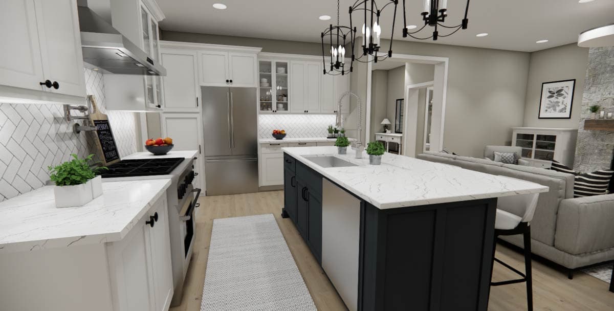 Plan 140015RK: Charming New American House Plan with 4 Beds, Main-Level Primary Suite - Image #22 - Country, New American, Traditional