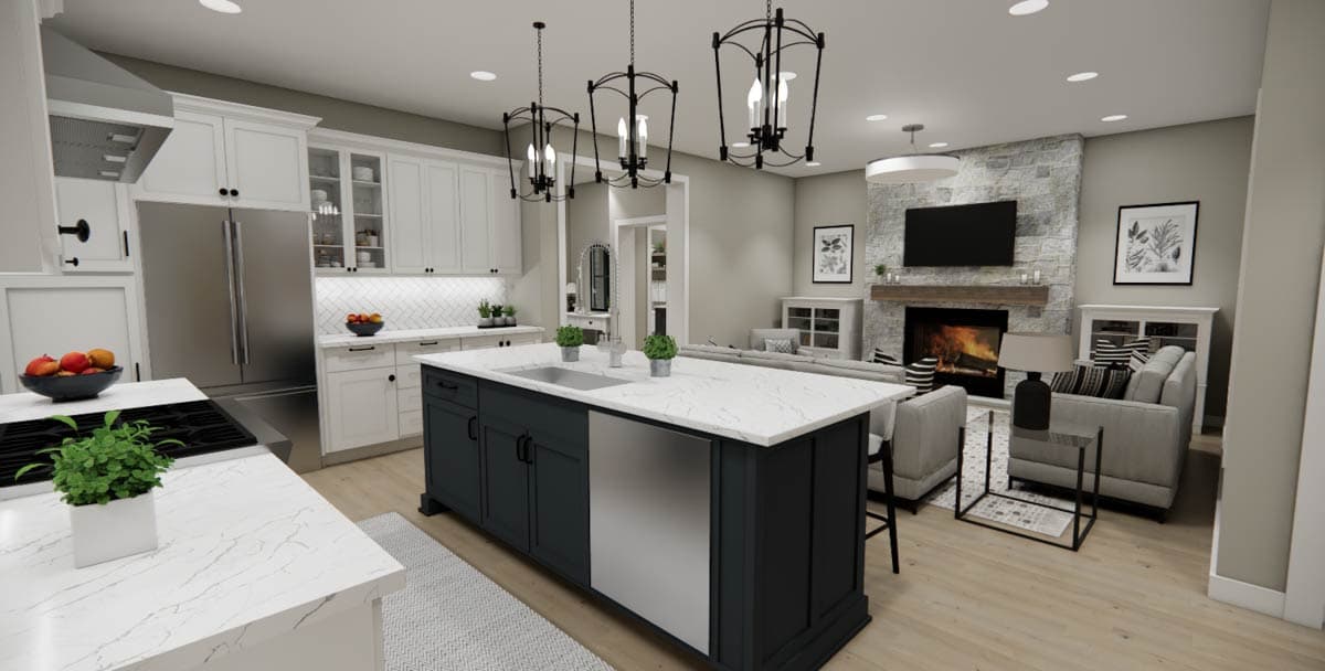 Plan 140015RK: Charming New American House Plan with 4 Beds, Main-Level Primary Suite - Image #24 - Country, New American, Traditional
