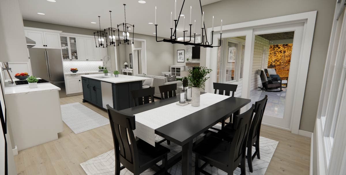 Plan 140017RK: Craftsman House Plan with 5 Beds, First-Floor Primary Suite and Bonus Room - Image #24 - Craftsman, Traditional