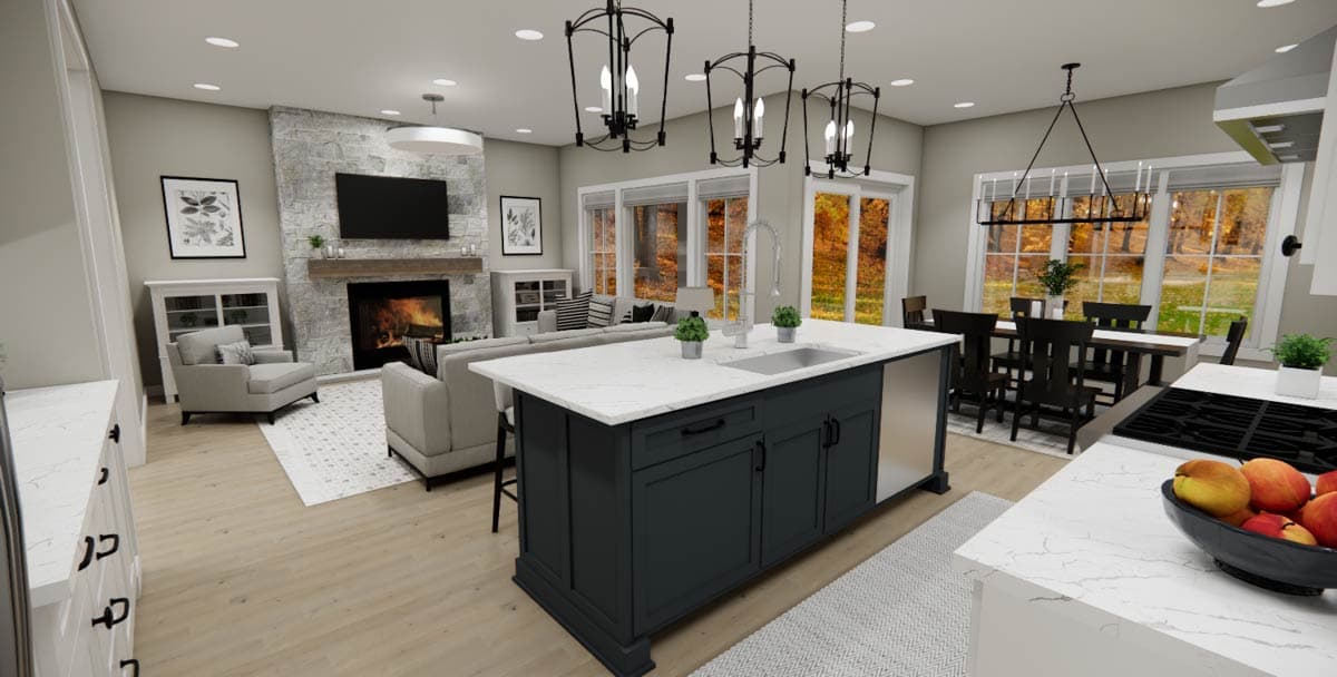 Plan 140021RK: Craftsman House Plan: 5 Beds, Bonus Room, and Dual Porches - Image #24 - Craftsman, New American, Traditional