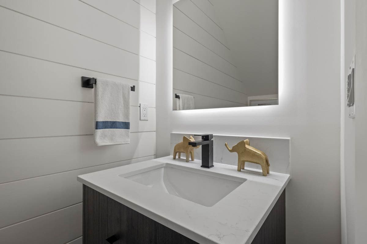 Plan 280238JWD: Modern Farmhouse with Lofted Third Floor and Outdoor Living Galore - Image #21 - Contemporary, Farmhouse, Transitional